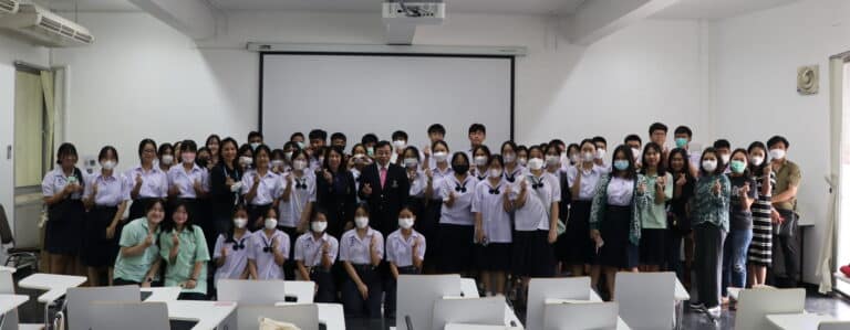 ต้อนรับคณะครู และนักเรียนชั้นมัธยมศึกษาปีที่ 5 โรงเรียนสามเสนวิทยาลัย เข้าเยี่ยมชมคณะสหเวชศาสตร์